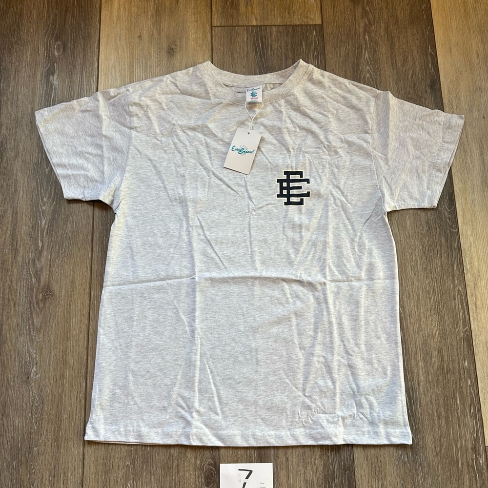 Eric Emanuel t shirt grey navy